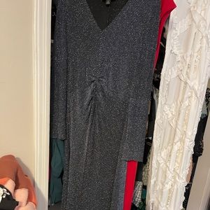 Long maxi cocktail dress from rent the runway